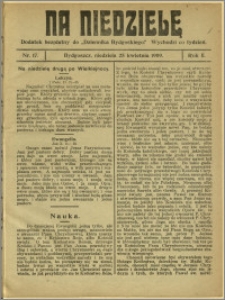 Na Niedzielę, 1909, R.2, nr 17