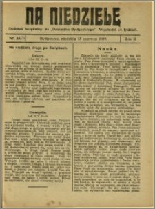 Na Niedzielę, 1909, R.2, nr 24