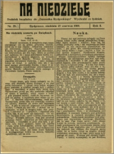 Na Niedzielę, 1909, R.2, nr 26