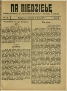 Na Niedzielę, 1909, R.2, nr 29