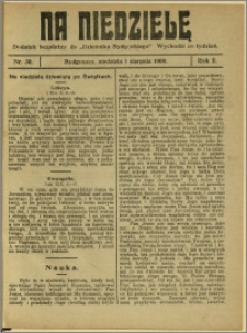 Na Niedzielę, 1909, R.2, nr 30