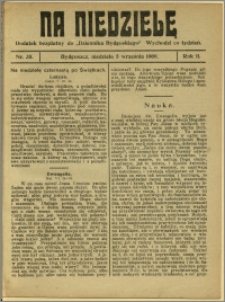 Na Niedzielę, 1909, R.2, nr 35