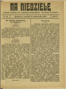 Na Niedzielę, 1909, R.2, nr 40