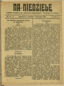 Na Niedzielę, 1909, R.2, nr 44
