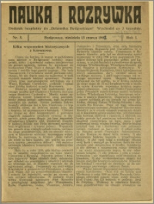 Nauka i Rozrywka, 1908, R.1, nr 5