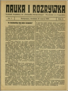 Nauka i Rozrywka, 1909, R.2, nr 7