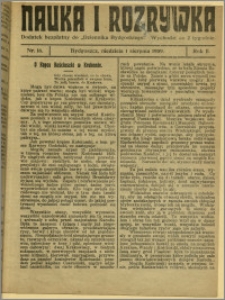 Nauka i Rozrywka, 1909, R.2, nr 16