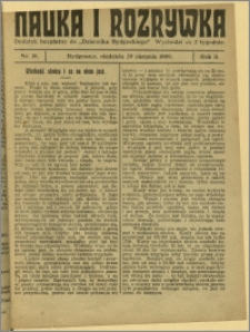 Nauka i Rozrywka, 1909, R.2, nr 18