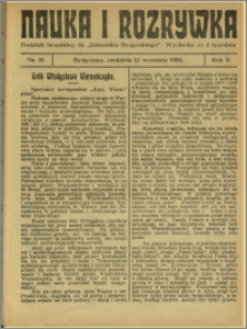 Nauka i Rozrywka, 1909, R.2, nr 19