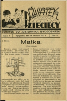 Światek Dziecięcy, 1937, R.2, nr 8