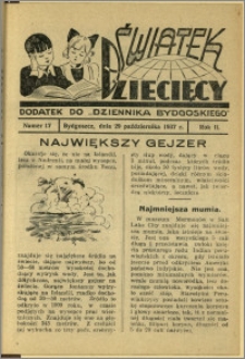 Światek Dziecięcy, 1937, R.2, nr 17