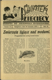 Światek Dziecięcy, 1938, R.3, nr 15