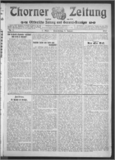 Thorner Zeitung 1912, Nr. 2 2 Blatt