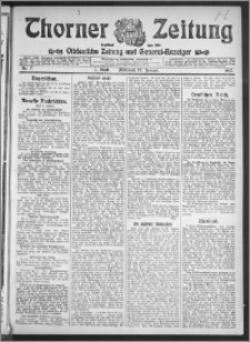 Thorner Zeitung 1912, Nr. 7 1 Blatt