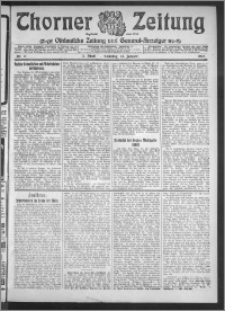 Thorner Zeitung 1912, Nr. 11 3 Blatt