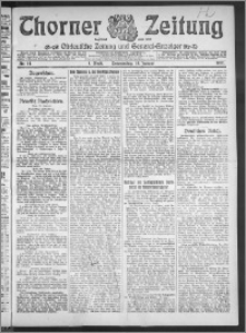 Thorner Zeitung 1912, Nr. 14 1 Blatt