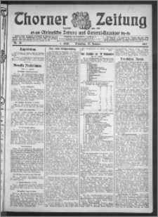 Thorner Zeitung 1912, Nr. 18 1 Blatt