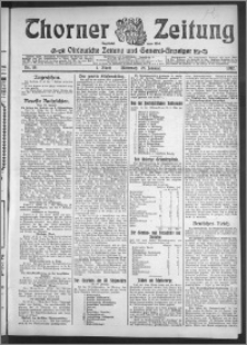 Thorner Zeitung 1912, Nr. 19 1 Blatt