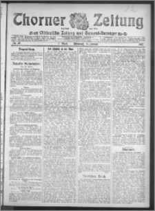 Thorner Zeitung 1912, Nr. 25 1 Blatt