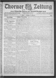 Thorner Zeitung 1912, Nr. 41 1 Blatt