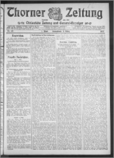 Thorner Zeitung 1912, Nr. 52 1 Blatt