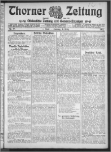 Thorner Zeitung 1912, Nr. 77 1 Blatt