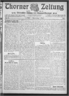 Thorner Zeitung 1912, Nr. 84 2 Blatt