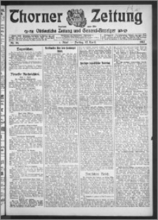 Thorner Zeitung 1912, Nr. 85 1 Blatt