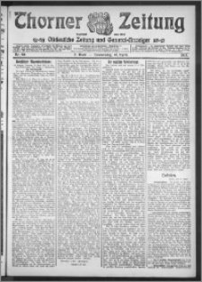Thorner Zeitung 1912, Nr. 90 2 Blatt