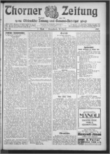 Thorner Zeitung 1912, Nr. 92 2 Blatt