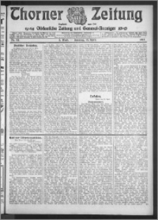 Thorner Zeitung 1912, Nr. 93 2 Blatt