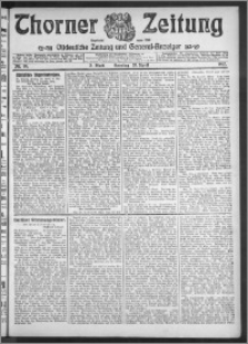Thorner Zeitung 1912, Nr. 99 2 Blatt