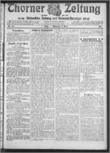 Thorner Zeitung 1912, Nr. 107 1 Blatt