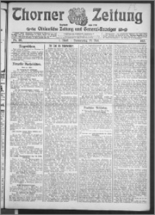 Thorner Zeitung 1912, Nr. 119 1 Blatt