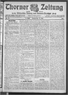 Thorner Zeitung 1912, Nr. 119 2 Blatt
