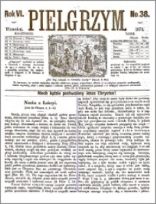 Pielgrzym, pismo religijne dla ludu 1874 nr 38