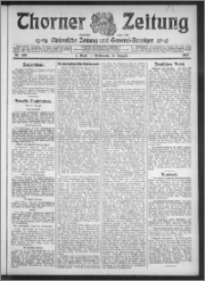 Thorner Zeitung 1912, Nr. 189 1 Blatt