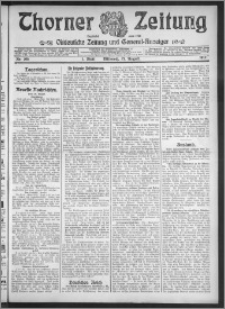 Thorner Zeitung 1912, Nr. 195 1 Blatt