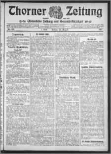 Thorner Zeitung 1912, Nr. 197 1 Blatt