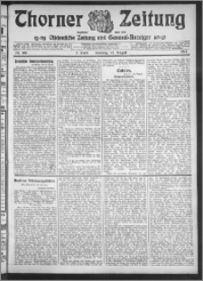 Thorner Zeitung 1912, Nr. 199 2 Blatt