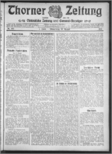 Thorner Zeitung 1912, Nr. 202 1 Blatt