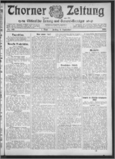 Thorner Zeitung 1912, Nr. 209 1 Blatt