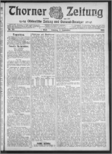 Thorner Zeitung 1912, Nr. 211 1 Blatt