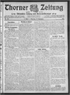 Thorner Zeitung 1912, Nr. 212 1 Blatt
