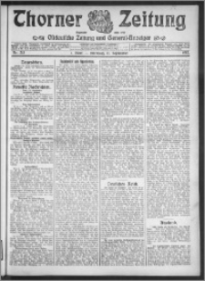 Thorner Zeitung 1912, Nr. 213 1 Blatt