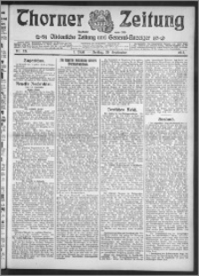 Thorner Zeitung 1912, Nr. 221 1 Blatt