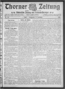 Thorner Zeitung 1912, Nr. 226 1 Blatt