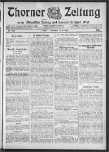 Thorner Zeitung 1912, Nr. 254 1 Blatt