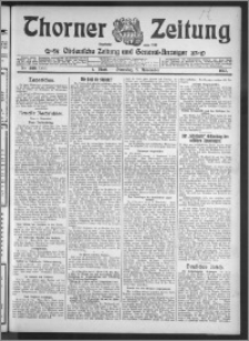 Thorner Zeitung 1912, Nr. 260 1 Blatt