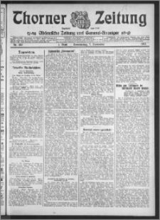 Thorner Zeitung 1912, Nr. 262 1 Blatt